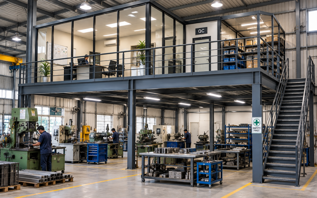 mezzanine floor for Factories & workshops